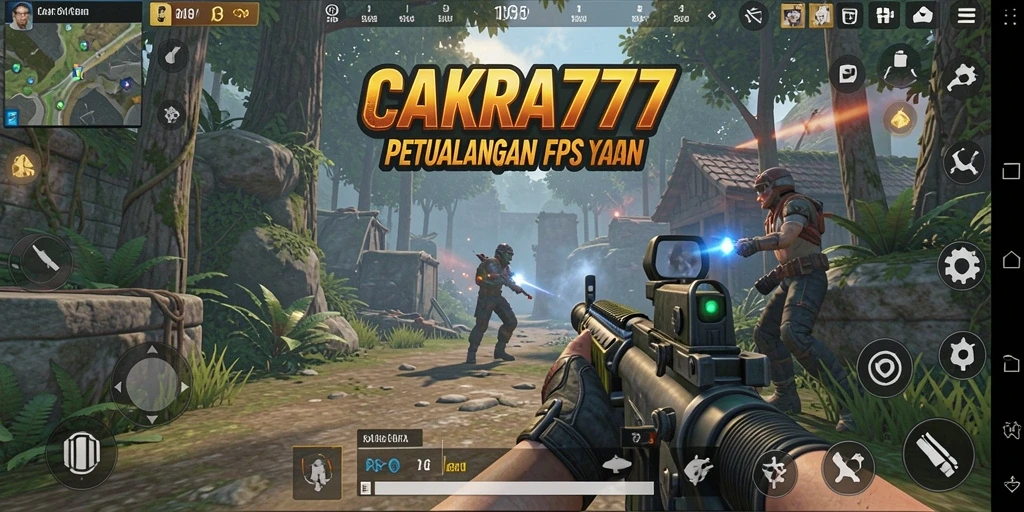Tampilan menarik dari aksi gameplay CAKRA777 yang mendebarkan.