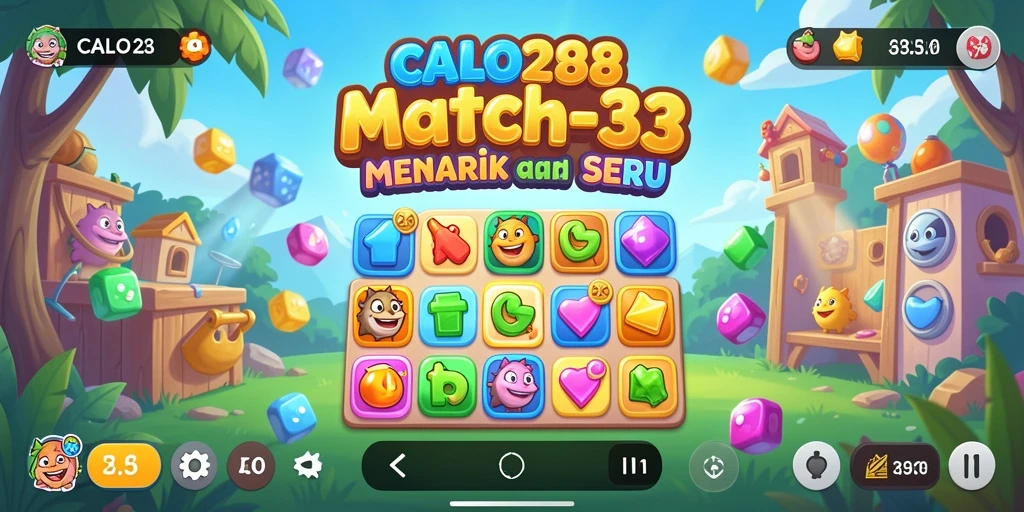 Gameplay seru dalam CALO288 yang penuh dengan warna dan tantangan.