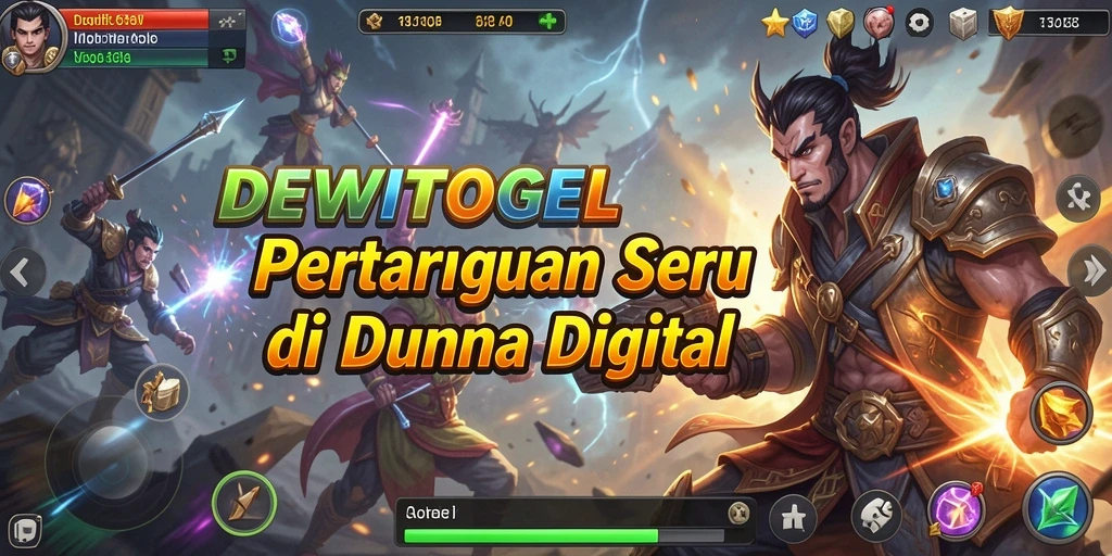 Tampilan seru gameplay DEWITOGEL dalam pertarungan Fighting.