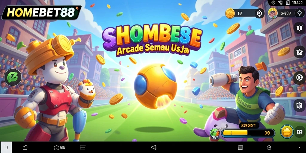 Tangkapan layar gameplay seru HOMEBET88 menampilkan aksi yang mendebarkan.