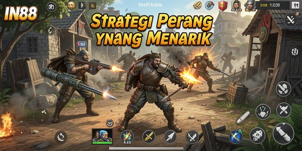 Tampilan permainan IN88 yang mendebarkan dalam pertempuran strategi.