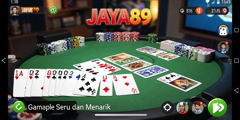 Pengalaman gameplay Gaple yang menarik dan seru.