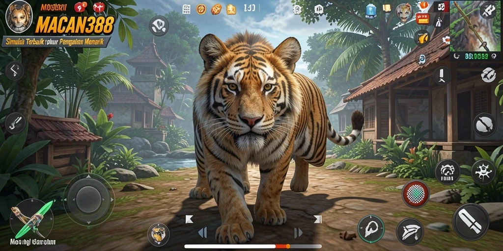 Screenshot menunjukkan gameplay menawan dalam <strong>MACAN388</strong>.
