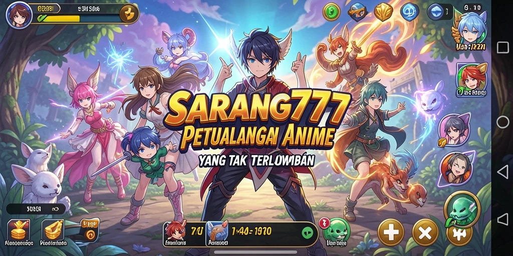 Gameplay menakjubkan dan karakter anime menarik.